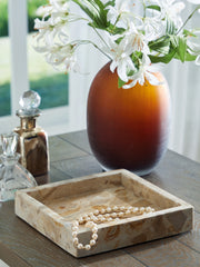 3 Brothers Decor - Ashley Furniture - Edurton Tray (Set of 2) - Tray (2/CS) / Light Beige - A2000795