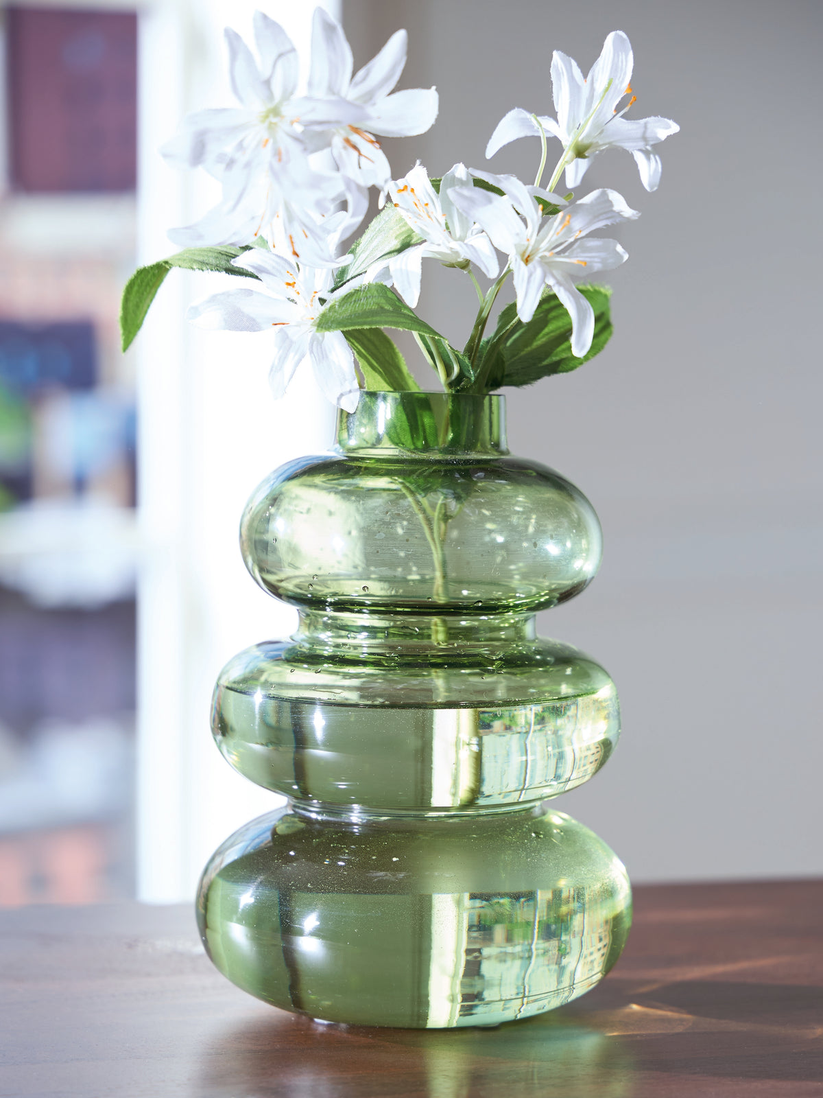 3 Brothers Decor - Ashley Furniture - Renethorne Vase - Vase / Green - A2000801