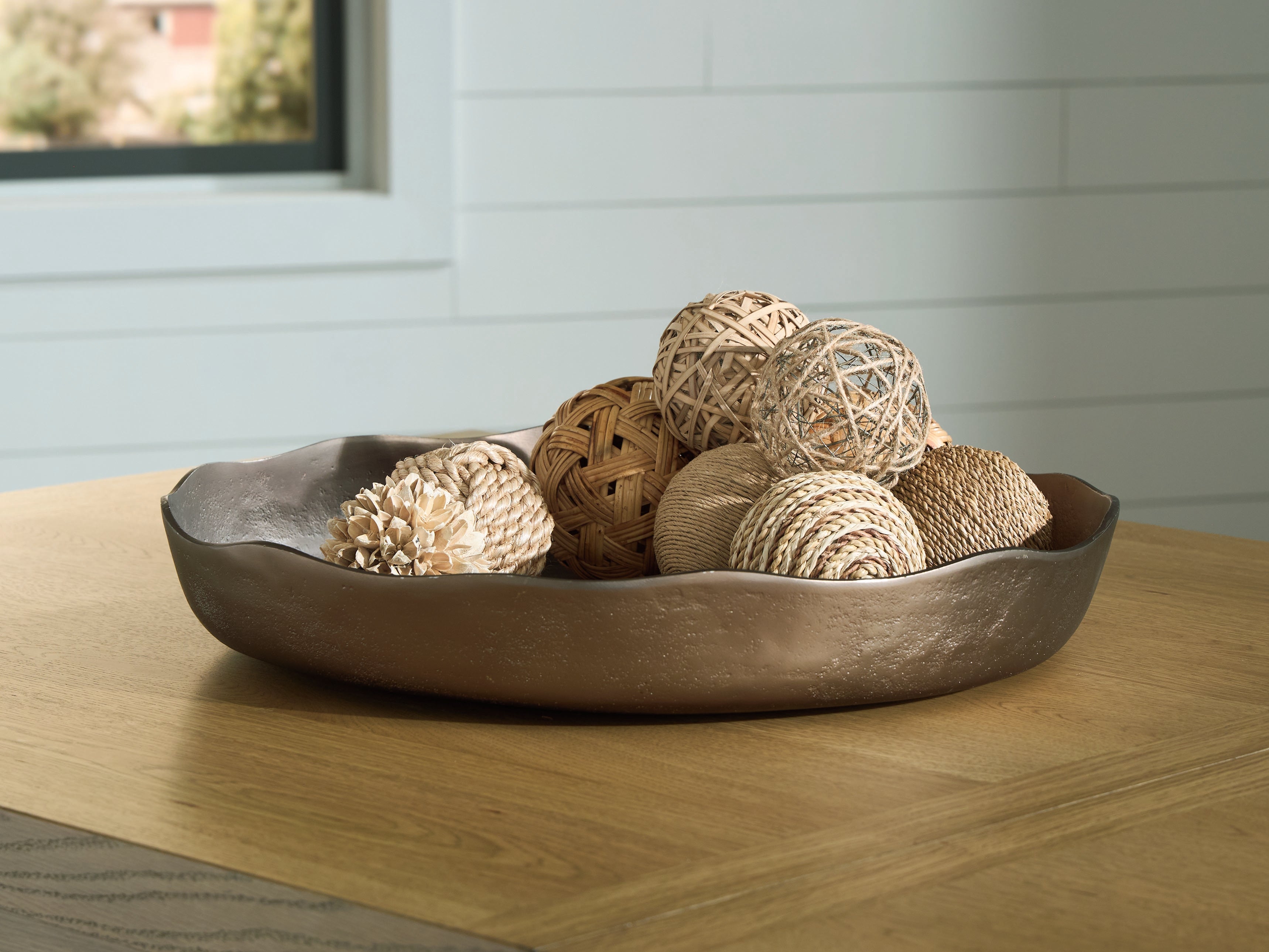 3 Brothers Decor - Ashley Furniture - Wallmen Tray - Tray / Champagne Gold Finish - A2000817