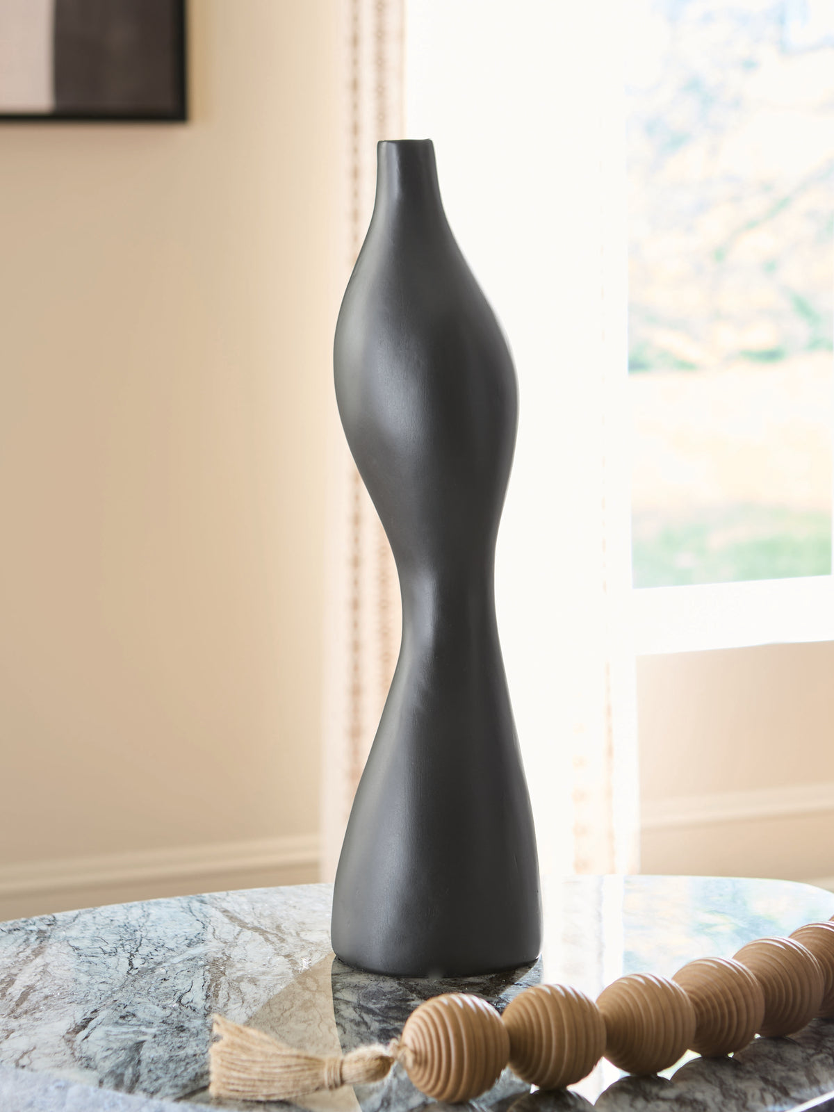 3 Brothers Decor - Ashley Furniture - Judsen Vase - Vase / Black - A2000835