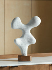 3 Brothers Decor - Ashley Furniture - Lavarsen Sculpture - Sculpture / White/Brown - A2000839