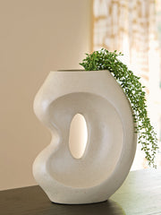 3 Brothers Decor - Ashley Furniture - Odion Vase - Vase / Stone - A2000841