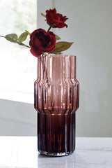 3 Brothers Decor - Ashley Furniture - Dorlow Vase - Vase (2/CS) / Mauve - A2900025