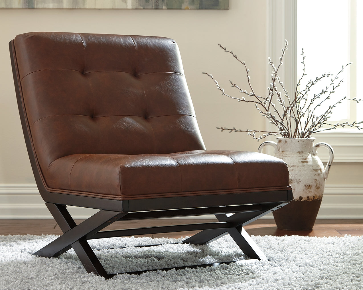3 Brothers Decor - Ashley Furniture - Sidewinder Accent Chair - Accent Chair / Brown - A3000031