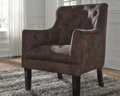 3 Brothers Decor - Ashley Furniture - Drakelle Accent Chair - Accent Chair / Mahogany - A3000051