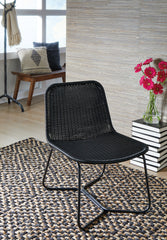 3 Brothers Decor - Ashley Furniture - Daviston Accent Chair - Accent Chair / Black - A3000614