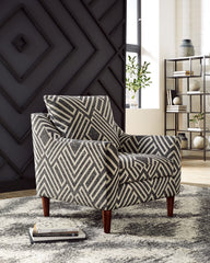 3 Brothers Decor - Ashley Furniture - Morrilton Next-Gen Nuvella Accent Chair - Accent Chair / Natural/Charcoal - A3000641