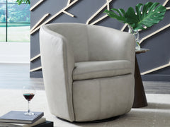 3 Brothers Decor - Ashley Furniture - Kierreys Swivel Accent Chair - Swivel Accent Chair / Bone - A3000703