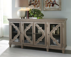3 Brothers Decor - Ashley Furniture - Fossil Ridge Accent Cabinet - Accent Cabinet / Gray - A4000037