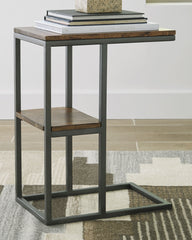 3 Brothers Decor - Ashley Furniture - Forestmin Accent Table - Accent Table / Natural/Black - A4000049
