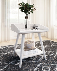 3 Brothers Decor - Ashley Furniture - Blariden Accent Table - Accent Table / White - A4000367