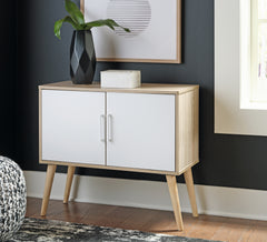 3 Brothers Decor - Ashley Furniture - Orinfield Accent Cabinet - Accent Cabinet / Natural/White - A4000396