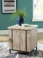 3 Brothers Decor - Ashley Furniture - Laddford Accent Cabinet - Accent Cabinet / Whitewash - A4000506