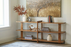 3 Brothers Decor - Ashley Furniture - Fayemour Console Sofa Table - Console Sofa Table / Brown - A4000593