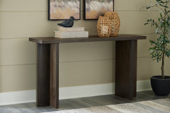 3 Brothers Decor - Ashley Furniture - Jalenry Console Sofa Table - Console Sofa Table / Grayish Brown - A4000596