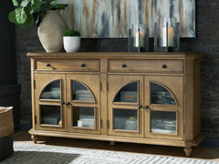 3 Brothers Decor - Ashley Furniture - Barlomore Accent Cabinet - Accent Cabinet / Brown - A4000597