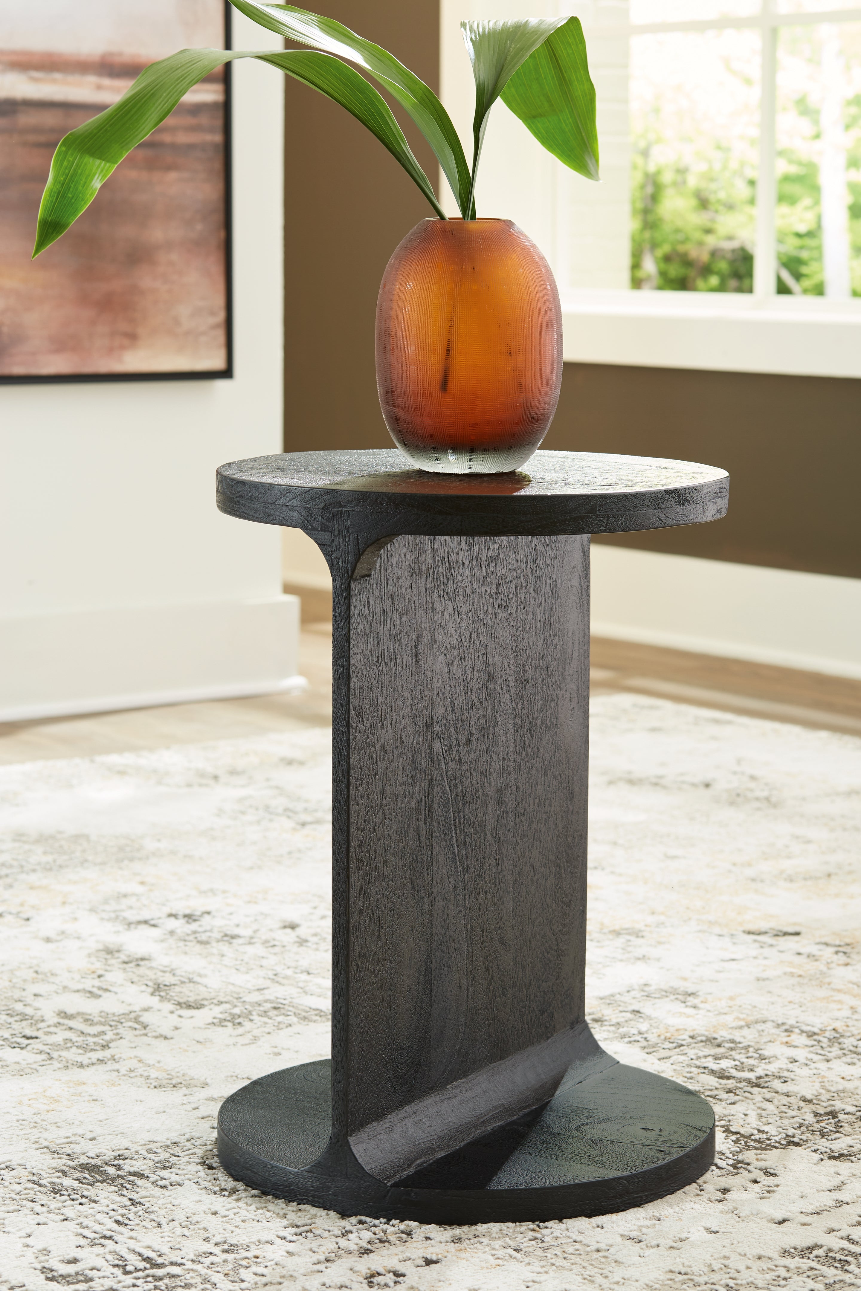 3 Brothers Decor - Ashley Furniture - Adderley Accent Table - Accent Table / Black - A4000600