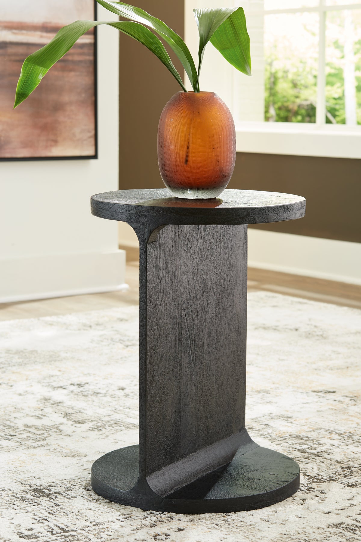 3 Brothers Decor - Ashley Furniture - Adderley Accent Table - Accent Table / Black - A4000600