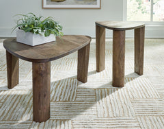 3 Brothers Decor - Ashley Furniture - Reidport Accent Coffee Table (Set of 2) - Accent Cocktail TBL Set (Set of 2) / Grayish Brown - A4000604
