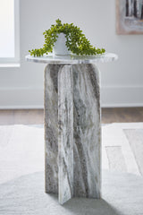 3 Brothers Decor - Ashley Furniture - Keithwell Accent Table - Accent Table / Gray - A4000610