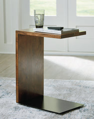 3 Brothers Decor - Ashley Furniture - Wimshaw Accent Table - Accent Table / Brown/Black - A4000618