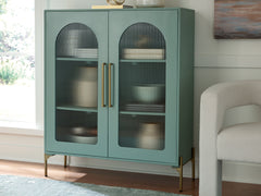 3 Brothers Decor - Ashley Furniture - Adwen Accent Cabinet - Accent Cabinet / Light Green - A4000665