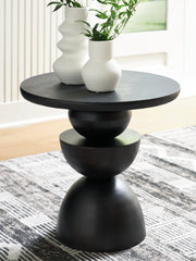 3 Brothers Decor - Ashley Furniture - Kurtson Accent Table - Accent Table / Bronze Finish - A4000680