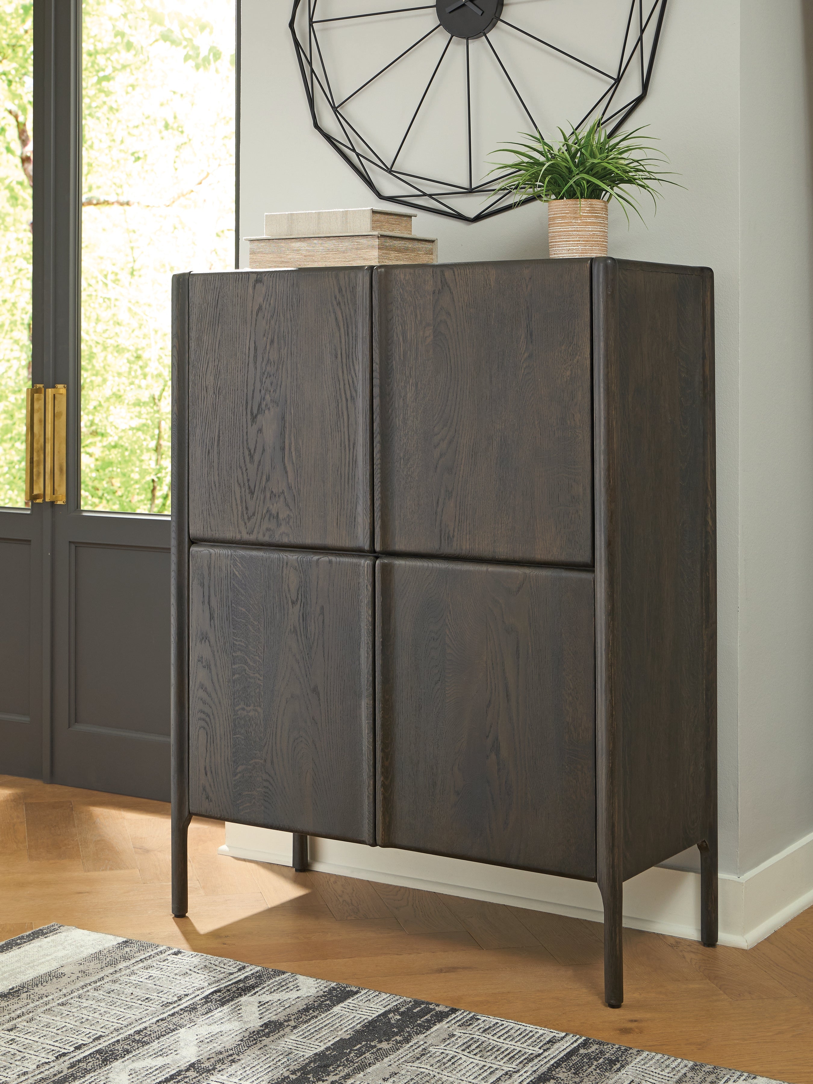 3 Brothers Decor - Ashley Furniture - Orsonal Accent Cabinet - Accent Cabinet / Espresso Brown - A4000686
