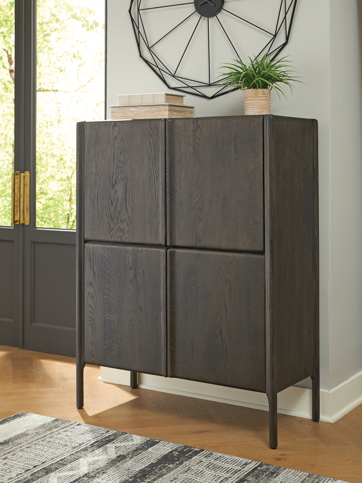 3 Brothers Decor - Ashley Furniture - Orsonal Accent Cabinet - Accent Cabinet / Espresso Brown - A4000686