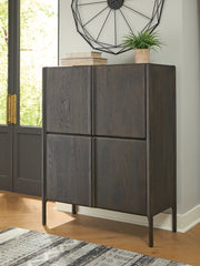 3 Brothers Decor - Ashley Furniture - Orsonal Accent Cabinet - Accent Cabinet / Espresso Brown - A4000686