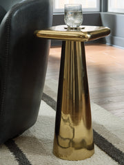 3 Brothers Decor - Ashley Furniture - Dallenburg Accent Table - Accent Table / Gold Finish - A4000717