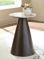 3 Brothers Decor - Ashley Furniture - Waltnor Accent Table - Accent Table / Gray/White/Brown - A4000720