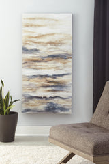 3 Brothers Decor - Ashley Furniture - Joely Wall Decor - Wall Art / Blue/Tan - A8000277