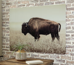 3 Brothers Decor - Ashley Furniture - Brutus Wall Decor - Wall Art / Sepia - A8000289