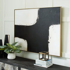 3 Brothers Decor - Ashley Furniture - Reighlea Wall Decor - Wall Art / Black/White - A8000352