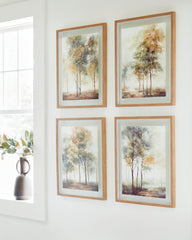 3 Brothers Decor - Ashley Furniture - Bryneford Wall Decor - Wall Art Set (4/CN) / Multi - A8000411