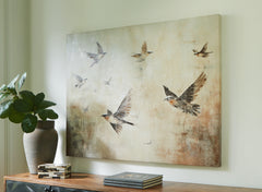 3 Brothers Decor - Ashley Furniture - Collmund Wall Decor - Wall Art / Gray/Brown - A8000413