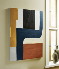 3 Brothers Decor - Ashley Furniture - Lennmen Wall Decor - Wall Art / Multi - A8000431
