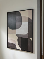 3 Brothers Decor - Ashley Furniture - Kesleigh Wall Decor - Wall Art / Black/White - A8000495