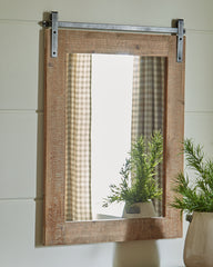 3 Brothers Decor - Ashley Furniture - Lanie Mirror - Accent Mirror / Antique Brown - A8010223