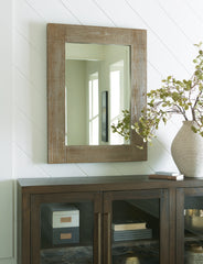 3 Brothers Decor - Ashley Furniture - Waltleigh Mirror - Accent Mirror / Distressed Brown - A8010277