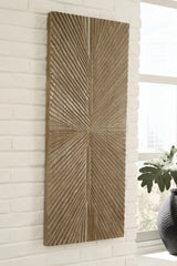 3 Brothers Decor - Ashley Furniture - Lenora Wall Decor - Wall Decor / Distressed Brown - A8010280