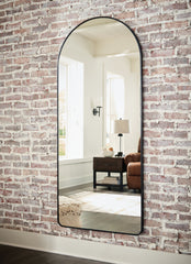 3 Brothers Decor - Ashley Furniture - Sethall Mirror - Floor Mirror / Black - A8010307