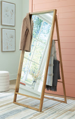 3 Brothers Decor - Ashley Furniture - Devford Mirror - Floor Mirror / Brown - A8010341