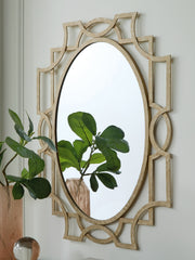 3 Brothers Decor - Ashley Furniture - Fulkmore Mirror - Accent Mirror / Antique Gold Finish - A8010350