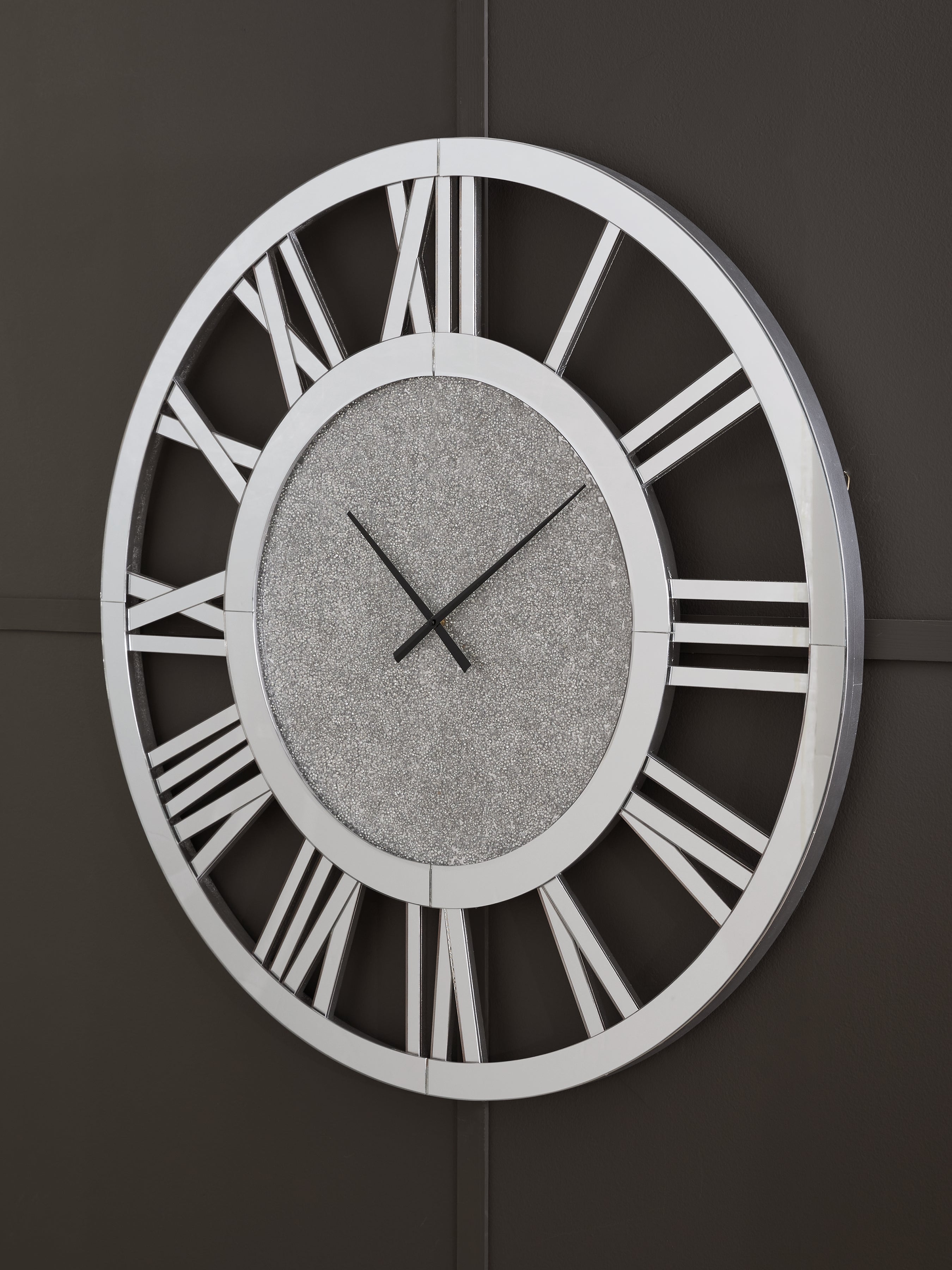 3 Brothers Decor - Ashley Furniture - Reinport Wall Decor - Wall Clock / Mirror - A8010389