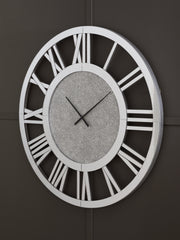 3 Brothers Decor - Ashley Furniture - Reinport Wall Decor - Wall Clock / Mirror - A8010389