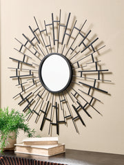 3 Brothers Decor - Ashley Furniture - Garrenworth Mirror - Accent Mirror / Black - A8010391
