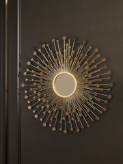 3 Brothers Decor - Ashley Furniture - Morwenna Mirror - Accent Mirror / Bronze/Gold Finish - A8010392