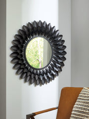 3 Brothers Decor - Ashley Furniture - Ryenmour Mirror - Accent Mirror / Oil Rubbed Bronze Finish - A8010421